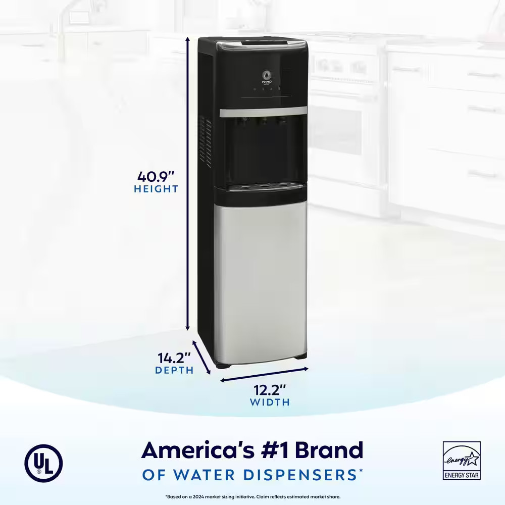 Stainless Steel Bottom Load Water Dispenser