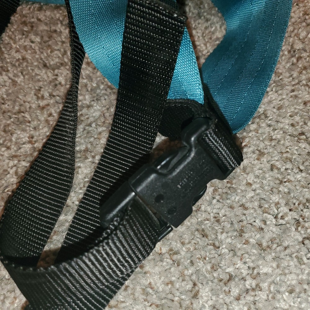 ABC Advanced Base Camp Rappelling Guide Harness Adjustable One Size Blue