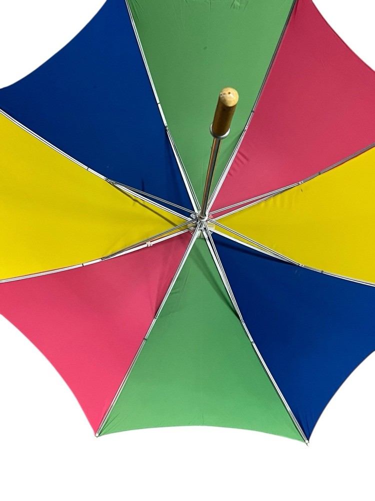Old Course Golf Umbrella Fox Frame England Master 27” Multi-color Wicking Fab