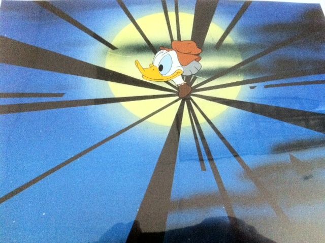 Disney DONALD DUCK - ORIGINAL PRODUCTION CEL #2
