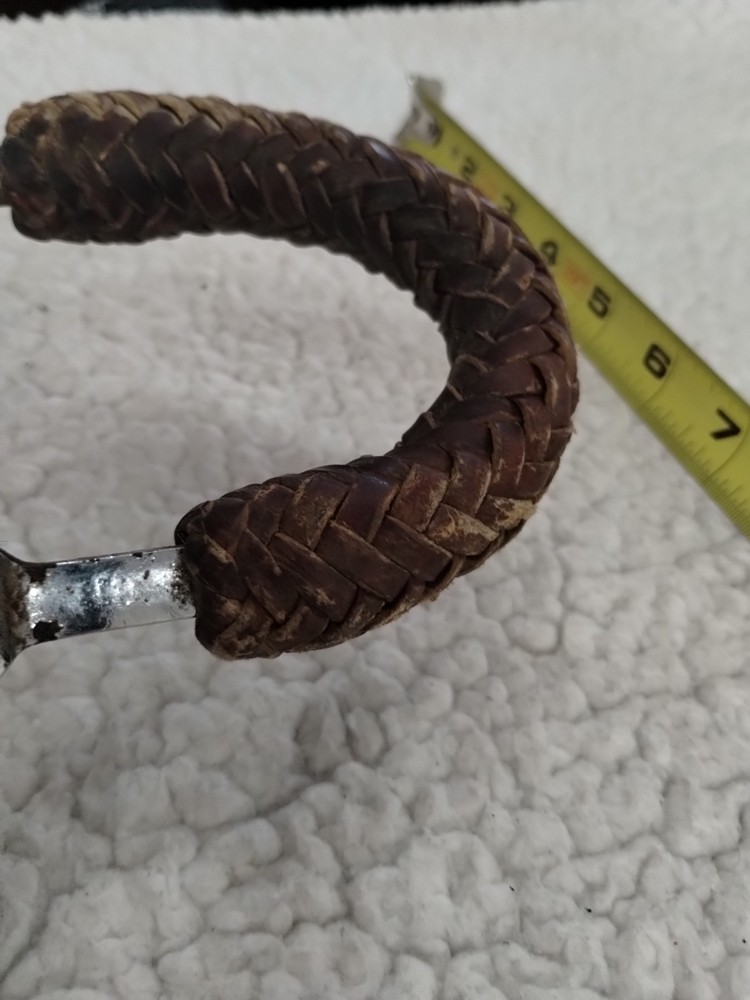 Unlabeled Hackamore Bit