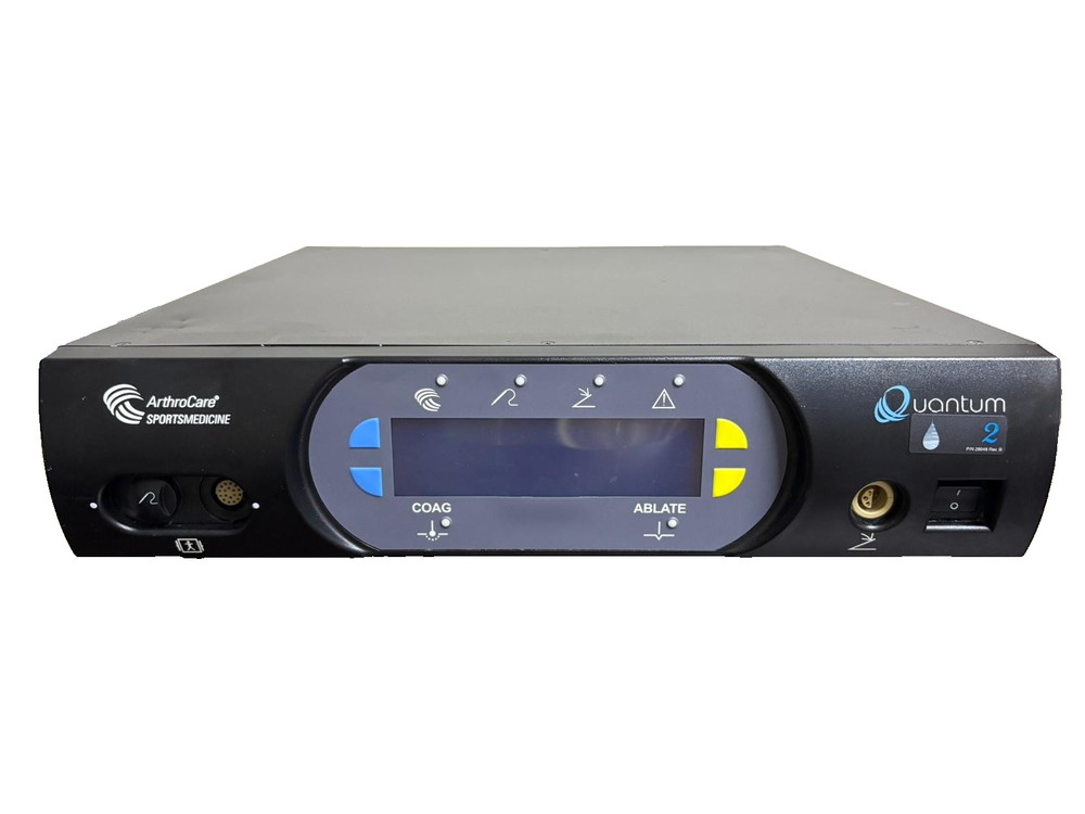 MULTIUSE MODEL ArthroCare Quantum 2 ESU - Unlimited Probe Use - Tested Working