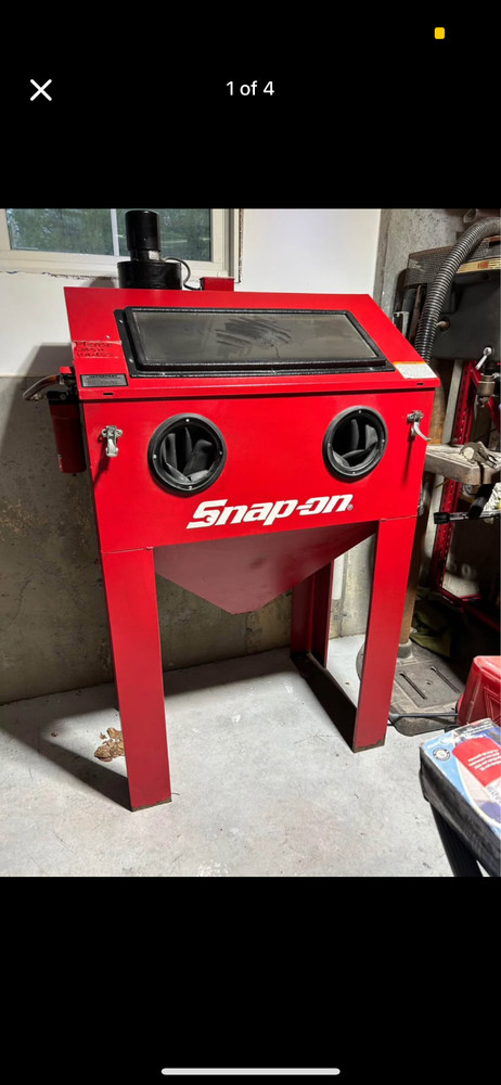 Snap on Abrasive Blast Cabinet Sandblaster