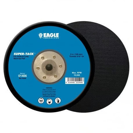 Eagle Abrasives 6” Pads Low-Profile S-Tack