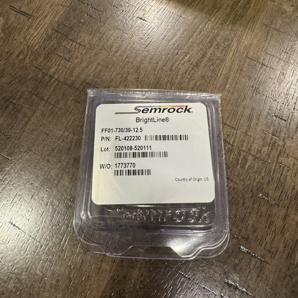 Semrock Bandpass Brithtline Filter FF01-730/39-12.5