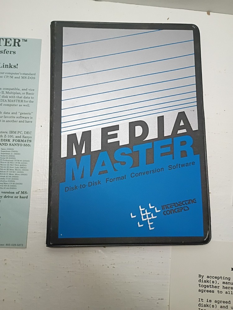 Media Master IBM PC CP/M Disk-to-Disk Conversion 5.25”