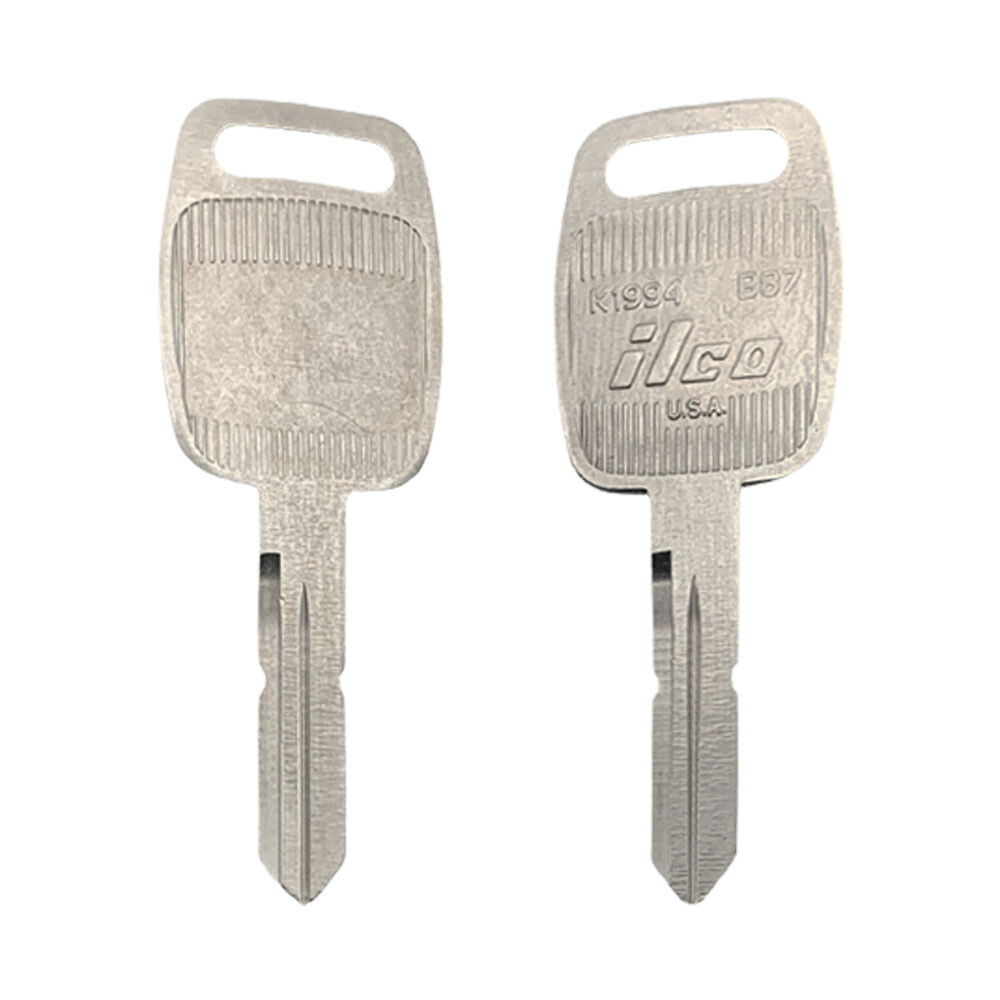 B87 / K1994 Mechanical Key Blank Nickel