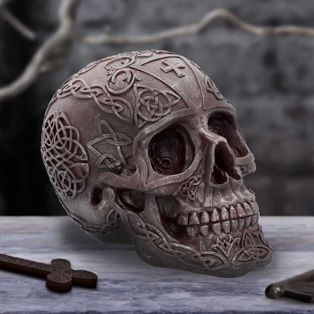 Nemesis Now Celtic Iron Skull