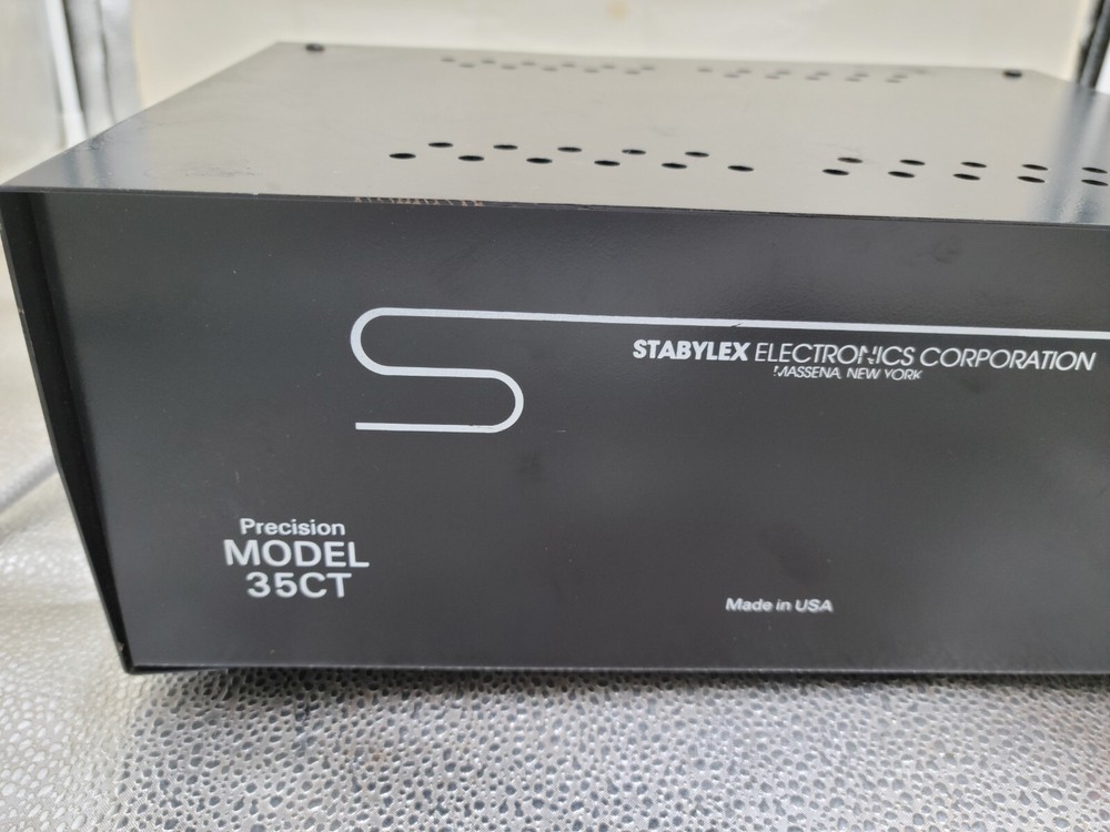 Stabylex Electronics Precision Model 35CT Power Supply