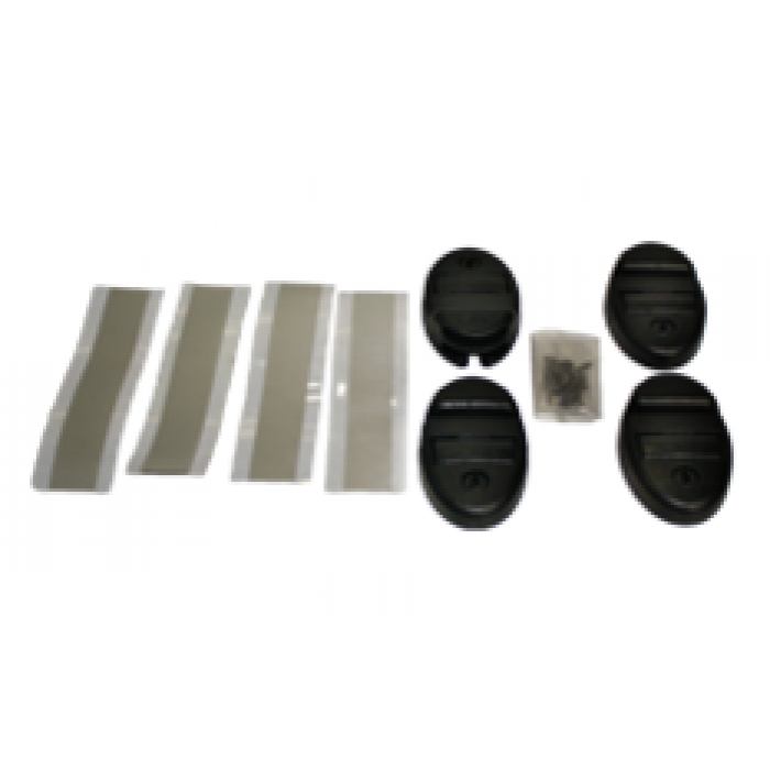 71515 Cover Lock Kit, 4 Sets (Black)