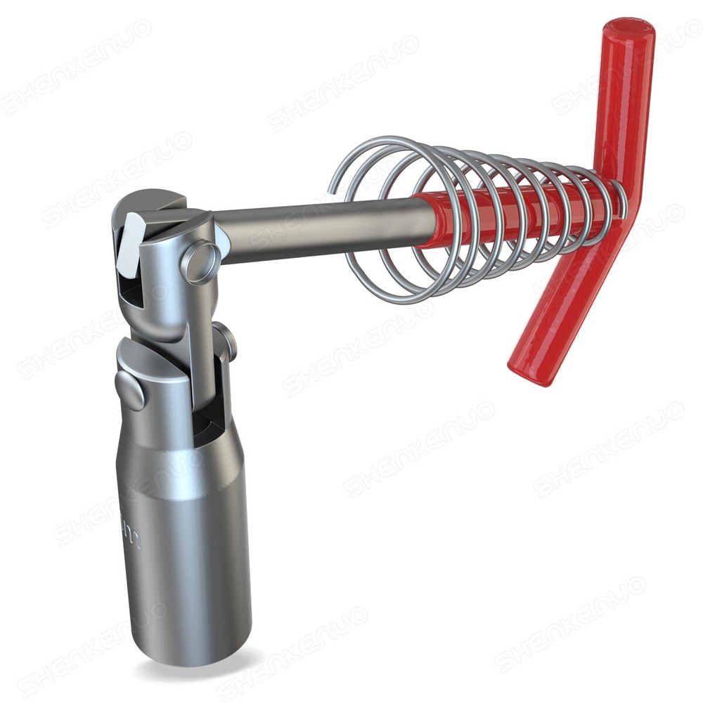 Spark Plug Socket Wrench 16mm Remover Installer t-handle Universal Joint skn