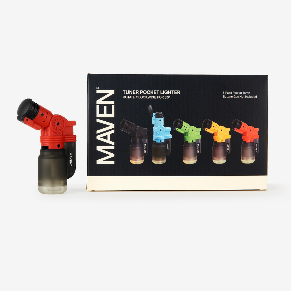 5 Pack Maven Tune packet Torch lighter single Windproof Jet Flame
