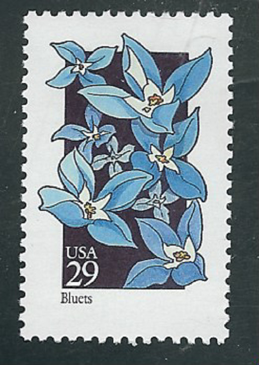 Scott #2656...29 Cent...Wild Flowers/Bluets...2 Stamps
