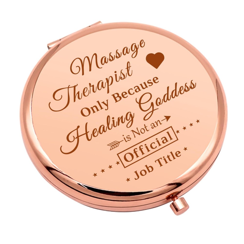 Compact Folding Makeup Mirror - Graduation & Birthday Gift for Massage Therap...