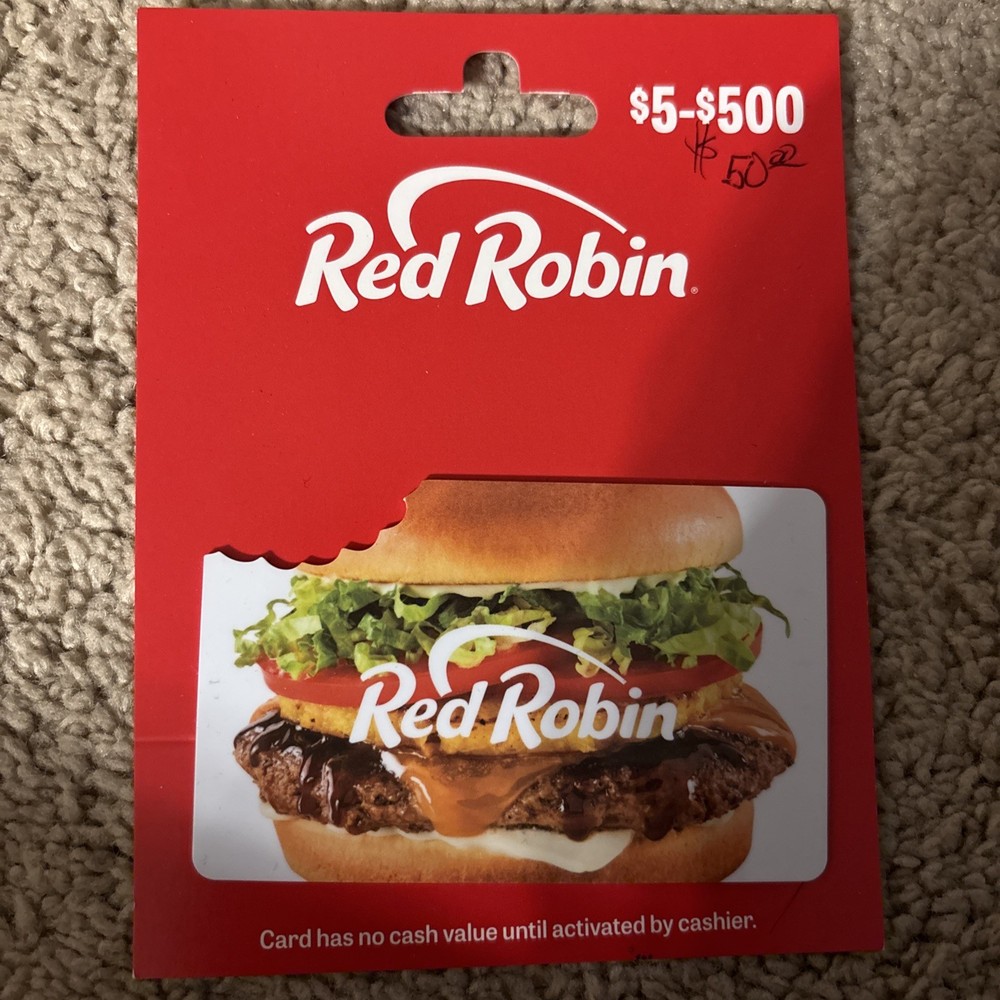 Red Robin $50 Gift Card