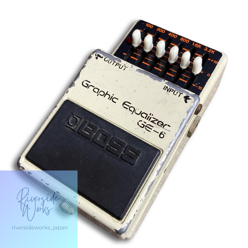 BOSS GE-6 Graphic Equalizer Effects Pedal Used