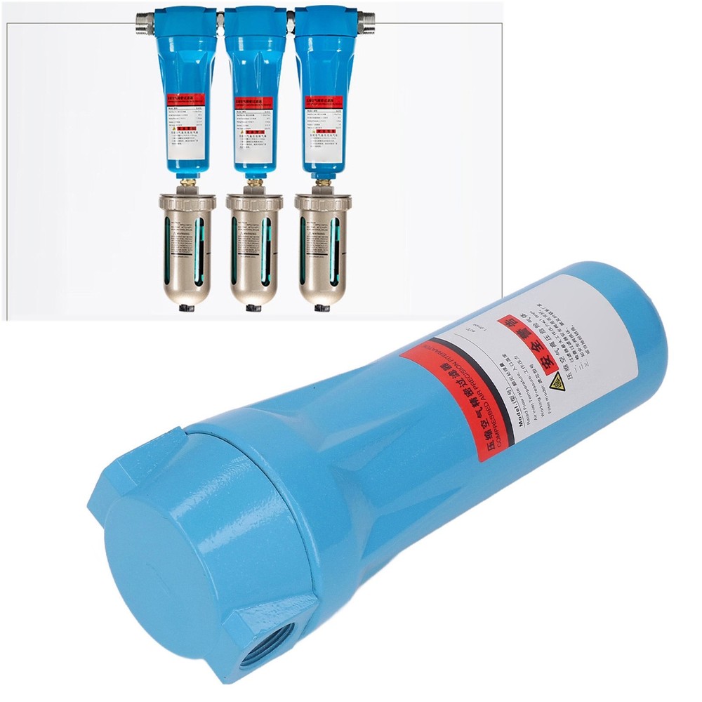 Compressed Dryer Air Filter Clear Thread No Leakage Thickened Housing