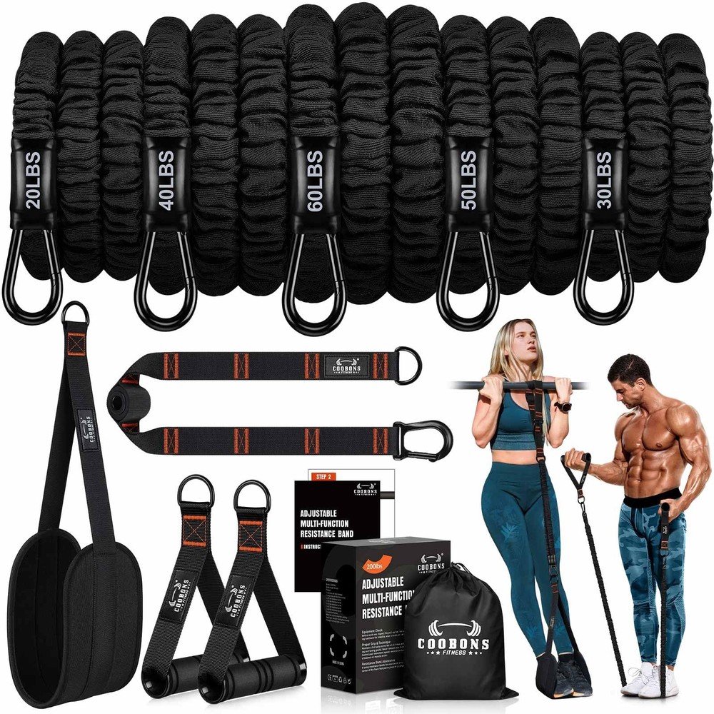Resistance Bands, Exercise Bands, Resistance Bands for Working Out, Pull Up A...