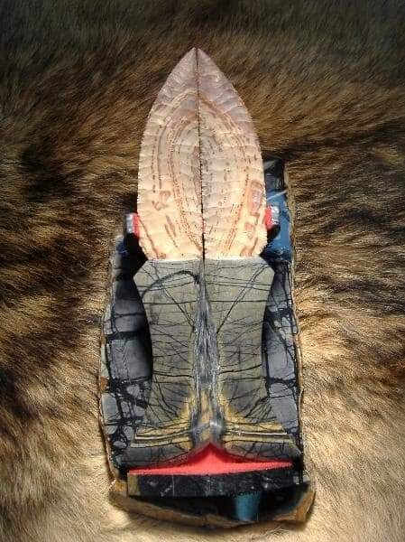 "Bookmatched" Buffalo River Knife Blanks For Flintknapping
