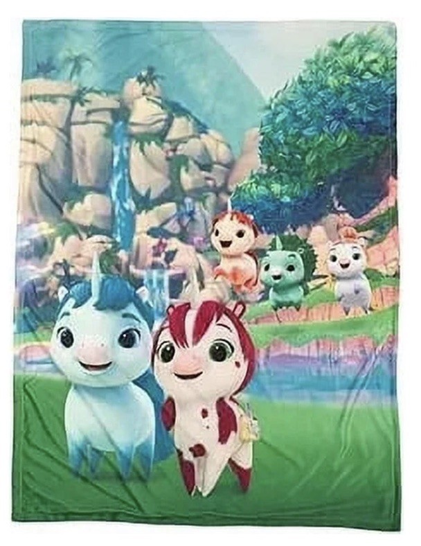 Not Quite Narwhal Microlink Soft Plush Throw Blanket: 46”x 60”