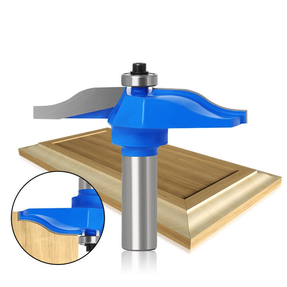 3" Diameter Ogee Raised Panel Router Bit - 1/2" /6mm Shank
