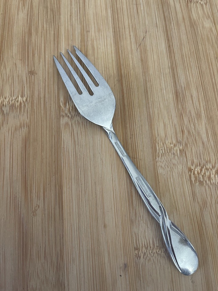 Farberware FRW31 Stainless Twisted Round End SALAD FORK 6.75"
