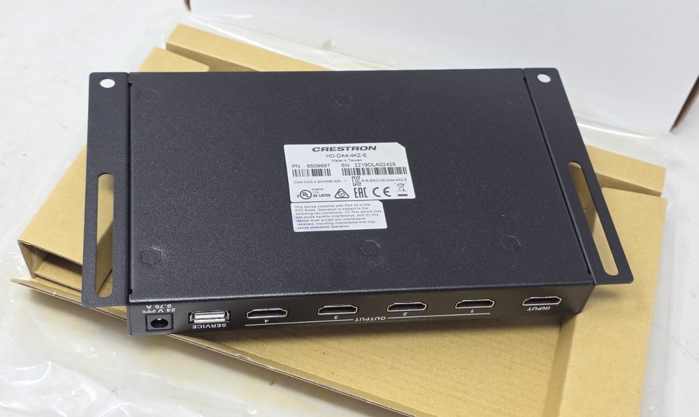 CRESTRON HD-DA4-4KZ-E Distribution Amplifier 6509697