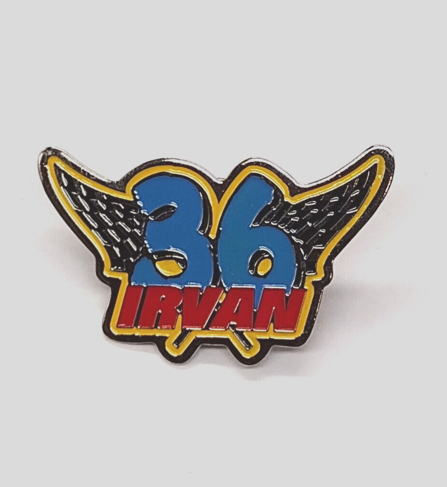 IRVAN 36 Auto Racing Lapel Pin