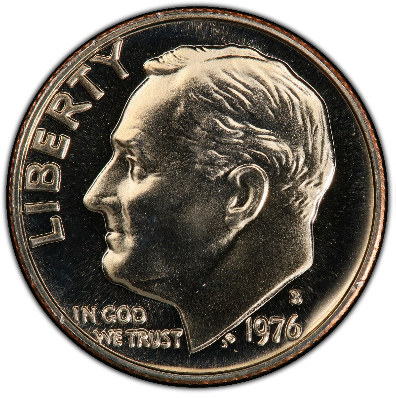 1976-S Proof Roosevelt Dime 10C