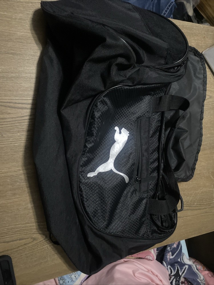 Puma Black gym bag