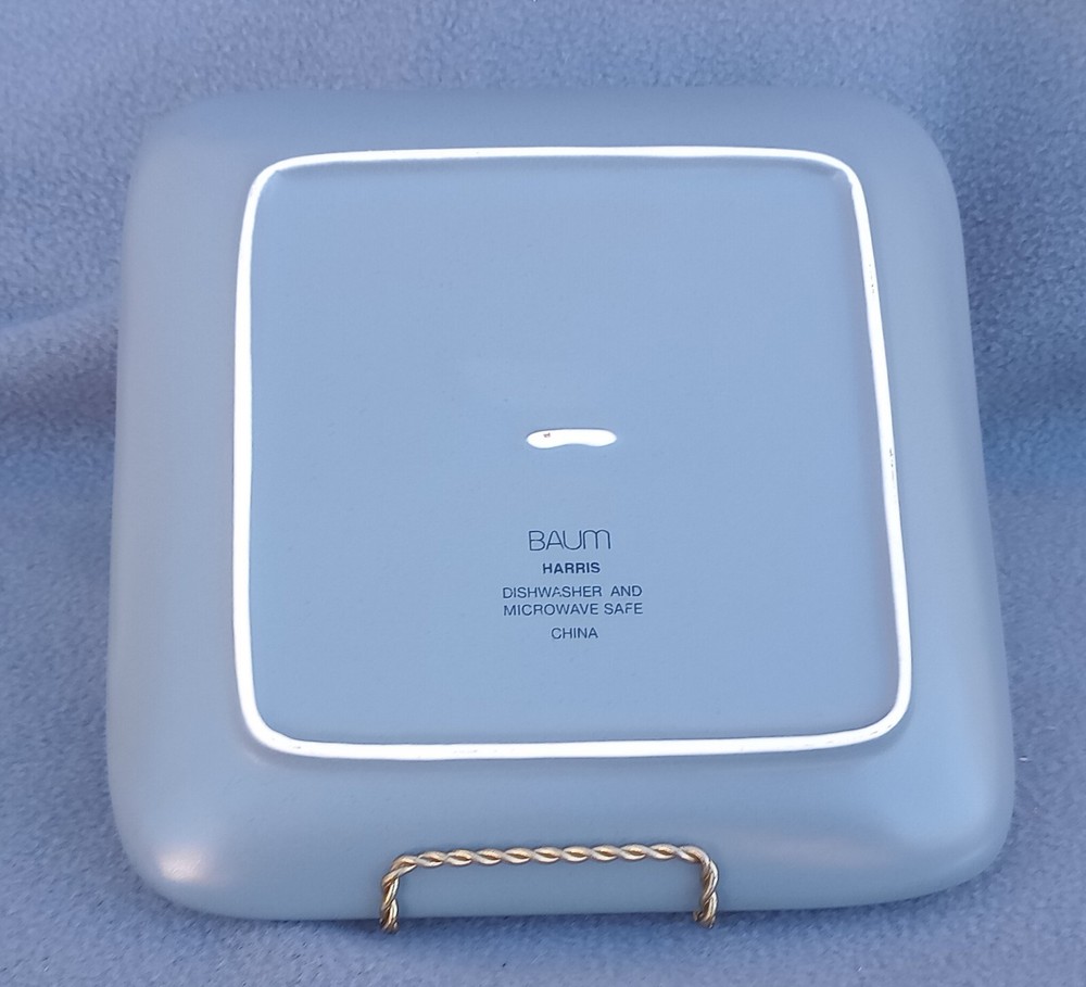 Baum - Harris - Salad Plate - 8" Square