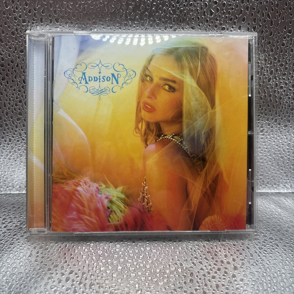 ADDISON RAE Addison SIGNED CD Autographed Insert