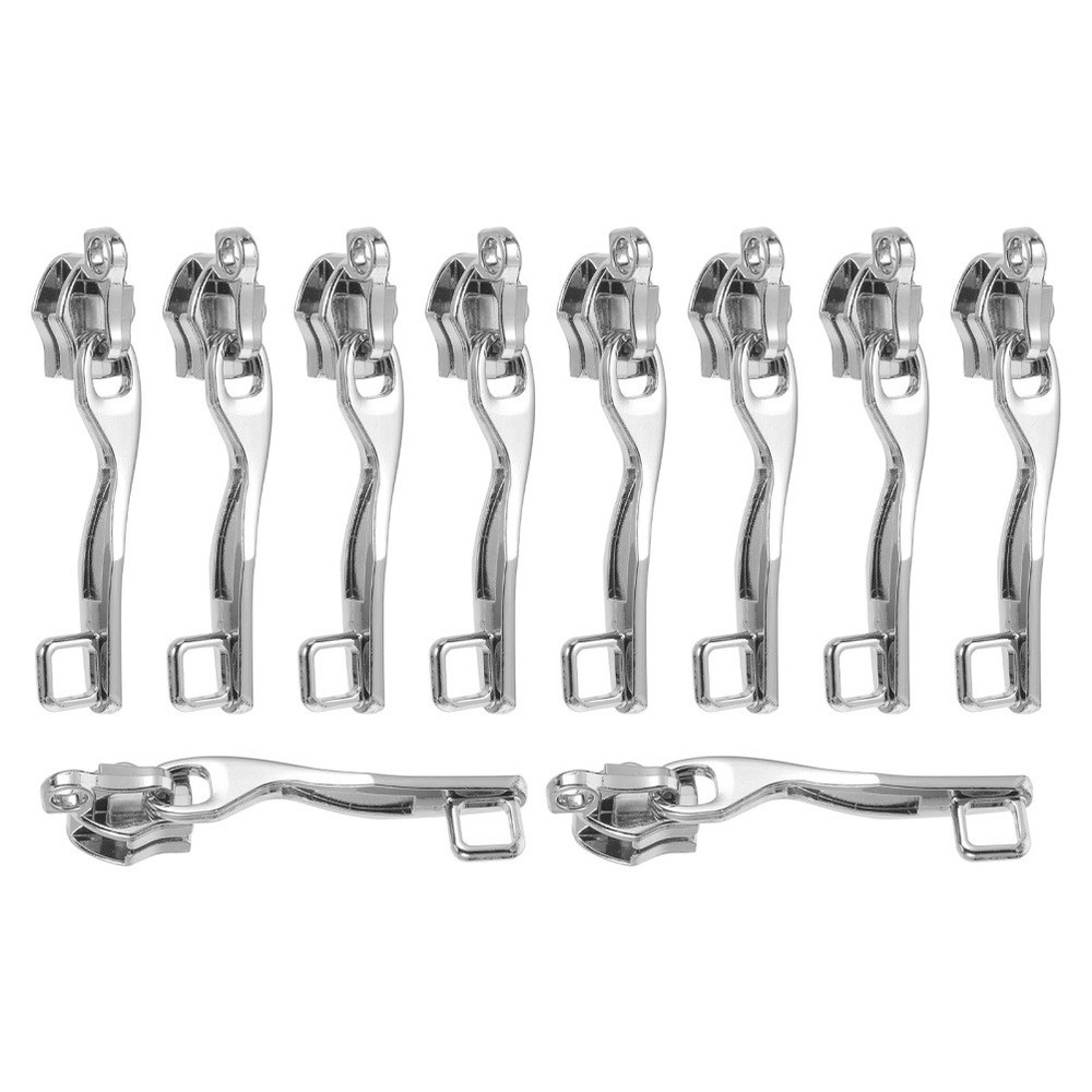 5 Pairs Zip Fasteners for Bags Removable and Replaceable Zipper Pull
