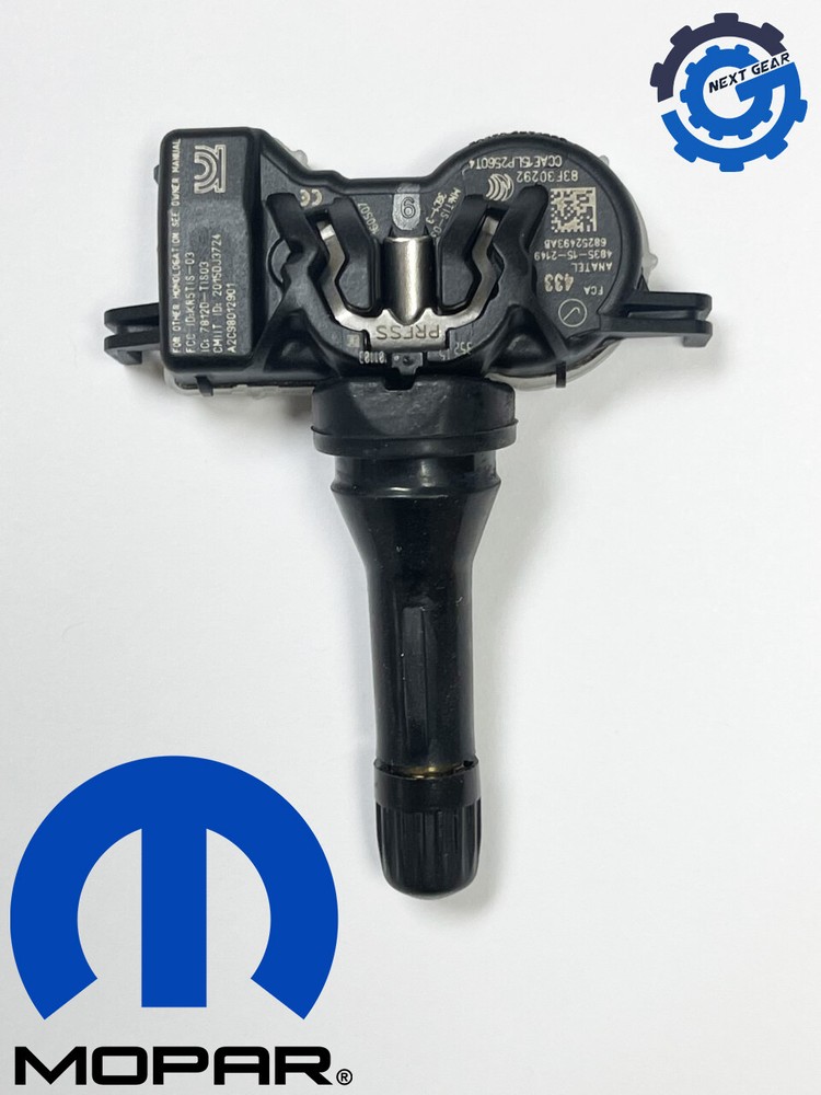 NEW OEM MOPAR TIRE SENSOR TPMS 13-22 GRAND CHEROKEE DURANGO PACIFICA 68252493AB