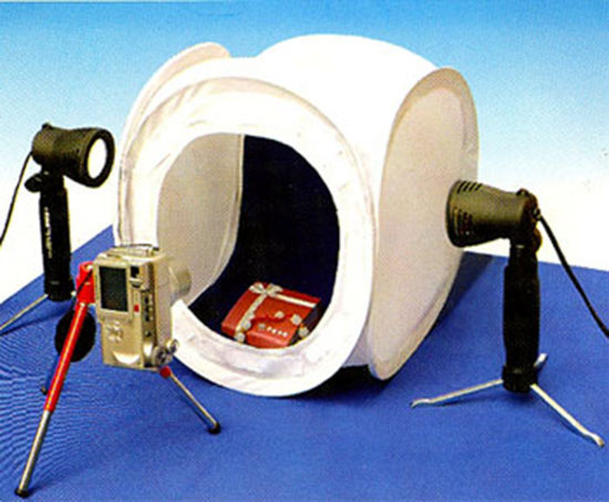 BrainColor 24" Cube Anti-Reflection Photo Light Tent Box