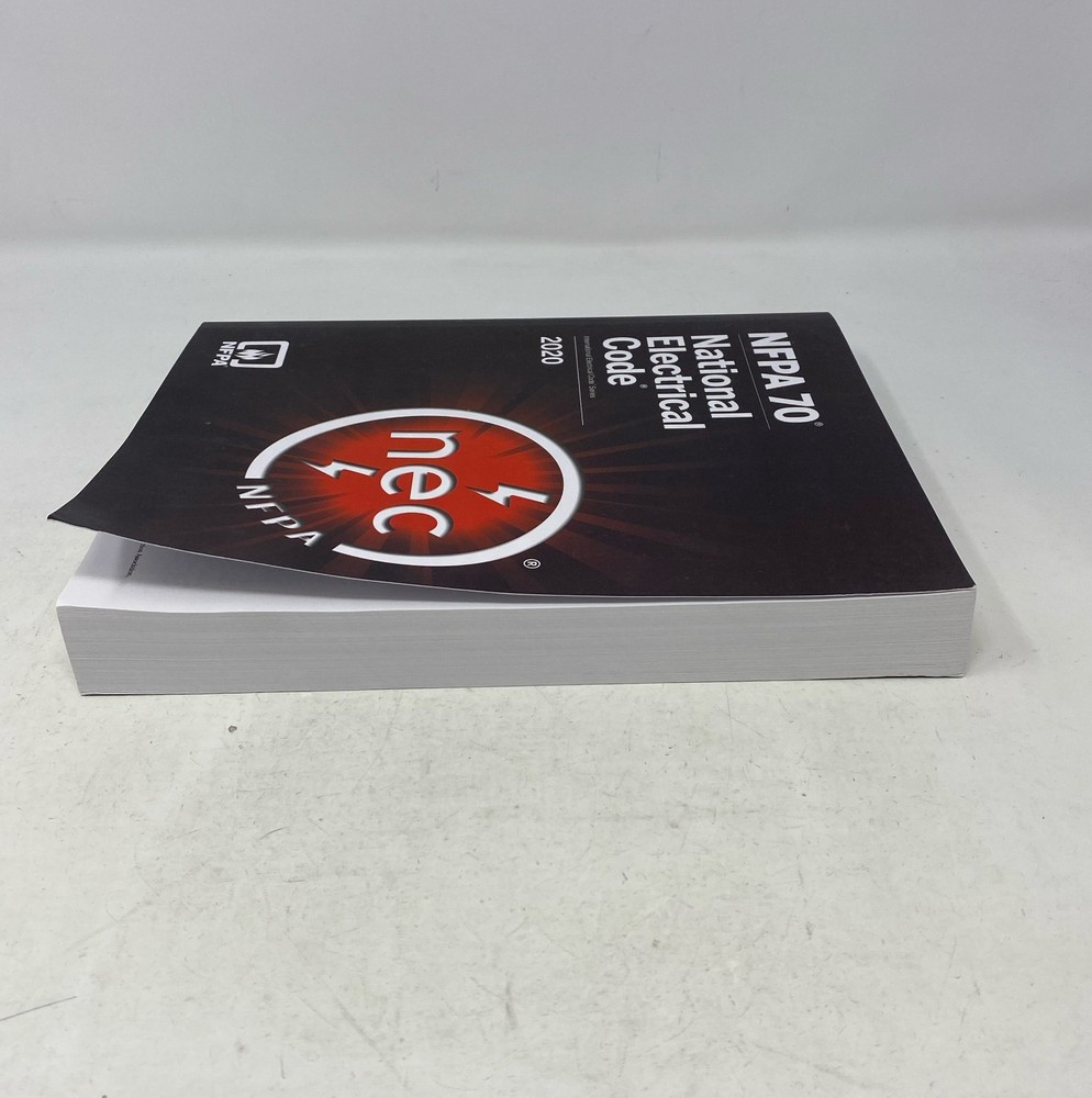 NFPA 70 National Electrical Code 2020 Softbound - Black/Red 8.5x11