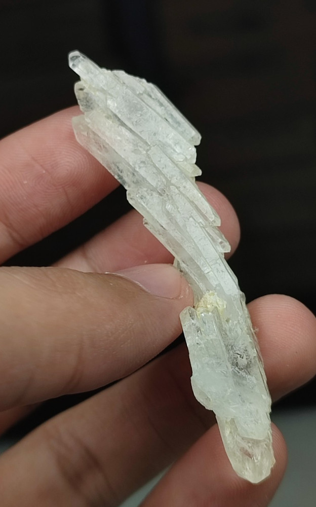 Faden Quartz Crystal With Good Luster & Nice Termination-Pak.