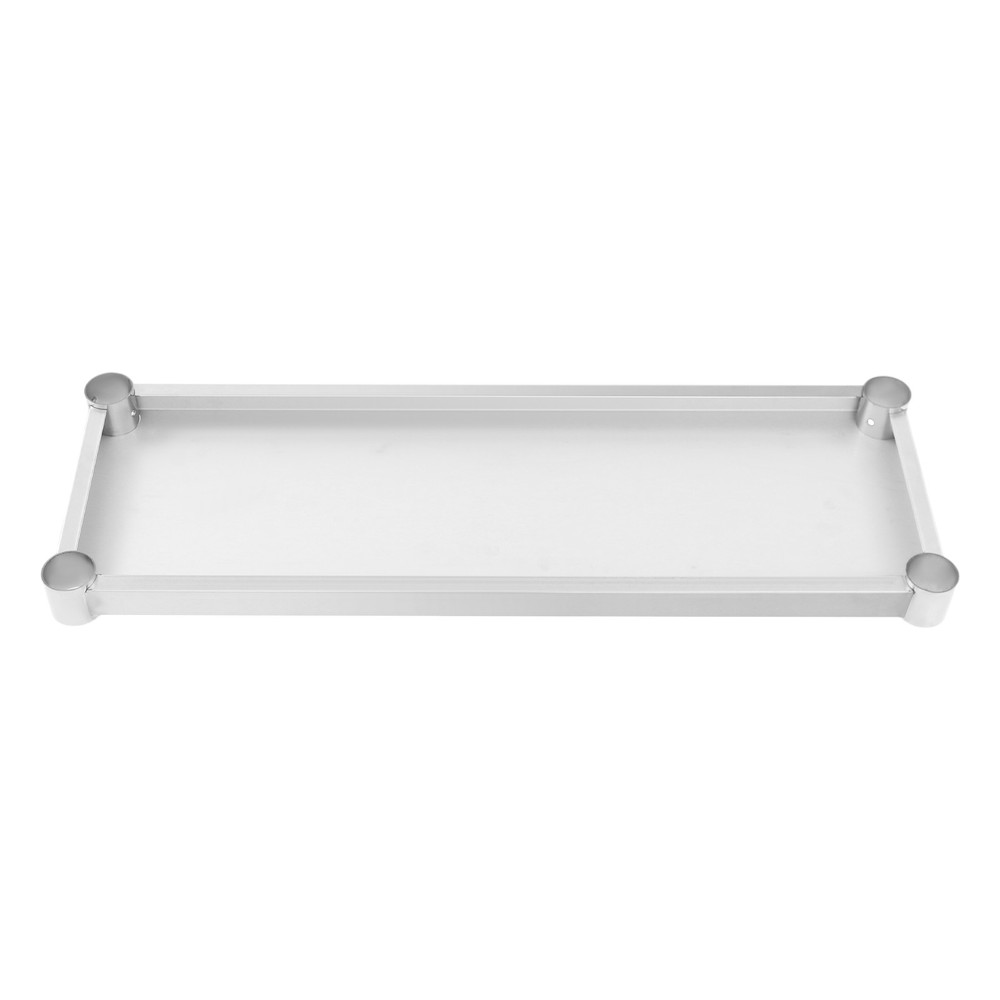 Stainless Steel Under Shelf for Work Tables - Adjustable, 100kg Capacity