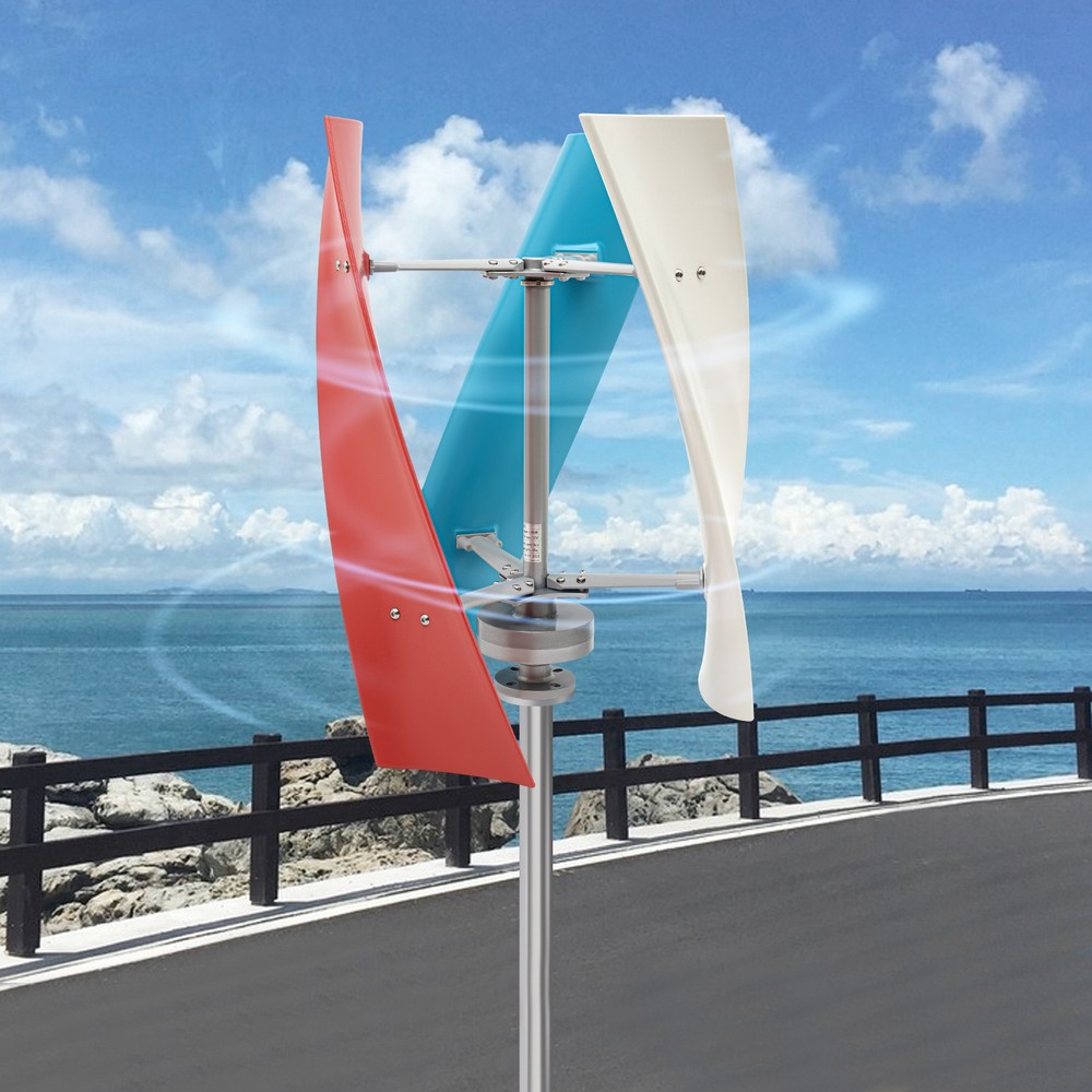 Helix Vertical Wind Turbine Wind Generator 12V 400W Windmill+Controller Maglev