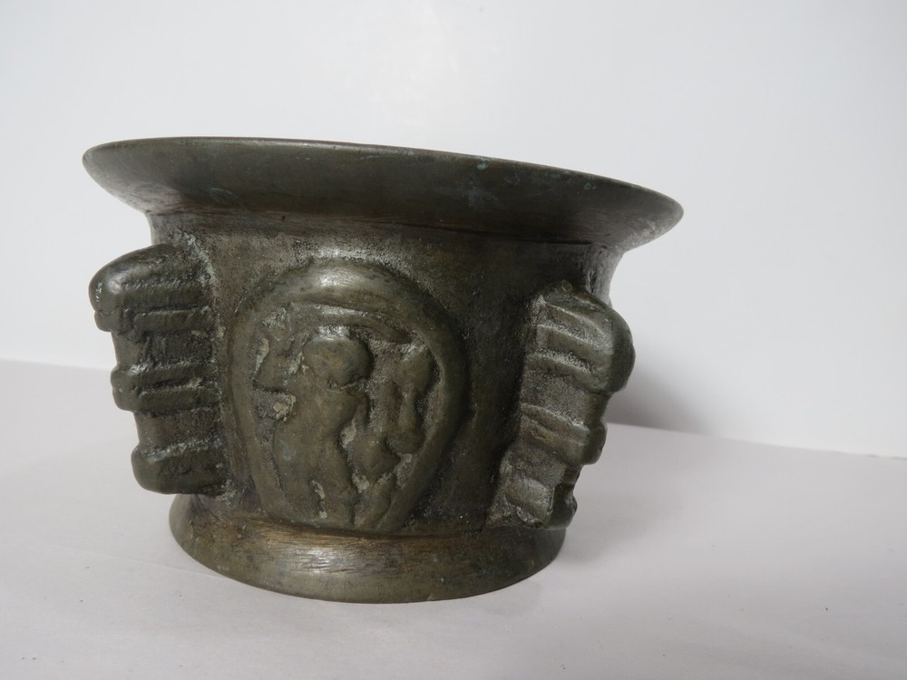 Bronze/Brass Mortar bowl, heavy