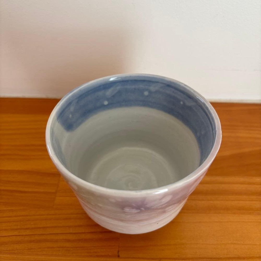 Tea Utensils Glazed flower pattern Kofuku