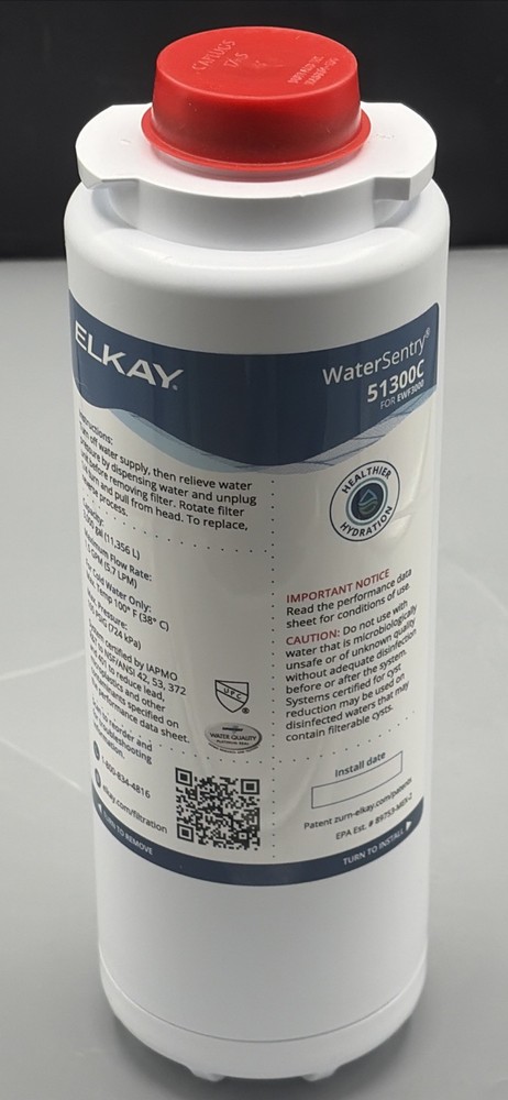 Genuine Elkay 51300C WaterSentry Plus Replacement Filter - Open Box