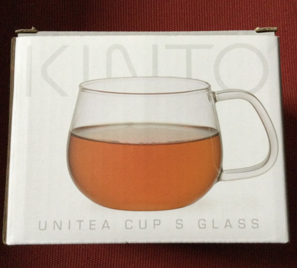KINTO UNITEA UNIMUG Medium Clear Mug Cup  350ml