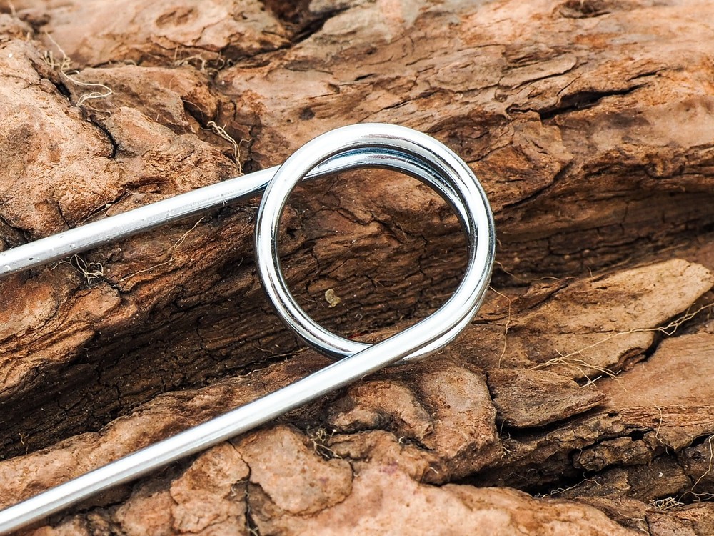 GOOD QUALITY HACKLE PLIERS - FLY TYING TOOLS - LARGE