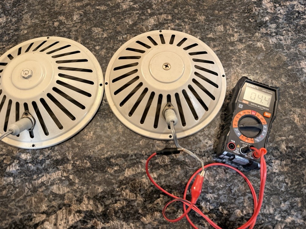 Pair Vintage DEW Dortmund Magnetfabrik 8" Full Range Speakers