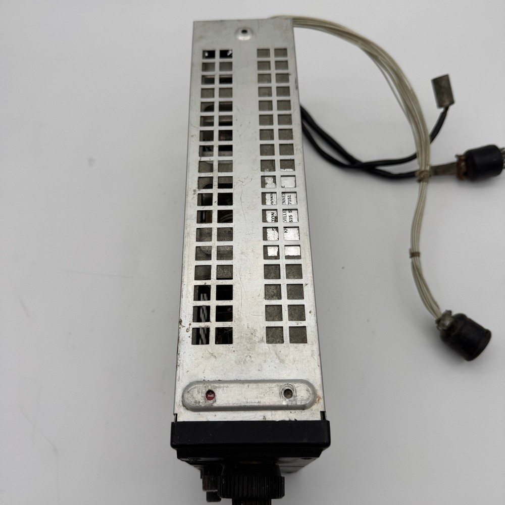 NARCO MARK 12 NAV/COMM WITH TRAY And Connectors Vintage Untested