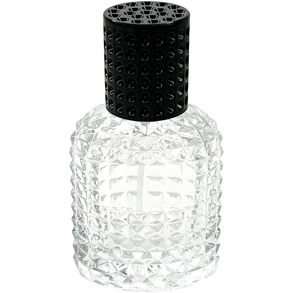30ml 1oz empty perfume pineapple glass spray bottles black atomizer lid