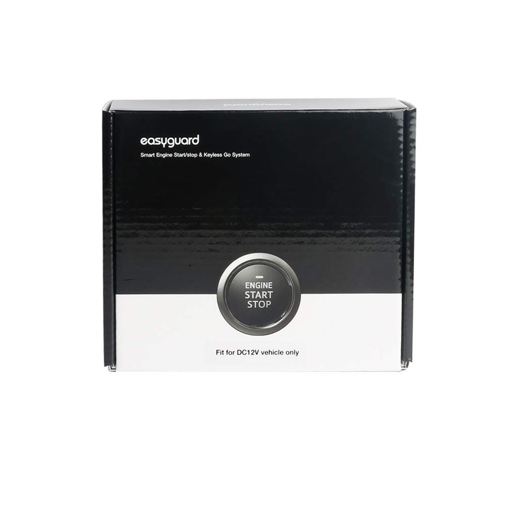 Smart RFID Push Button Engine Start Kit with Keyless Go System