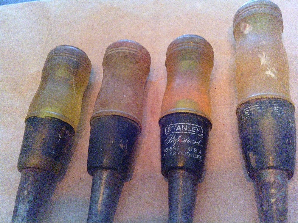 FOUR !! Stanley Chisels