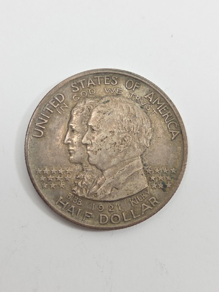 1921 Alabama Commem Half .50. Extra Fine.